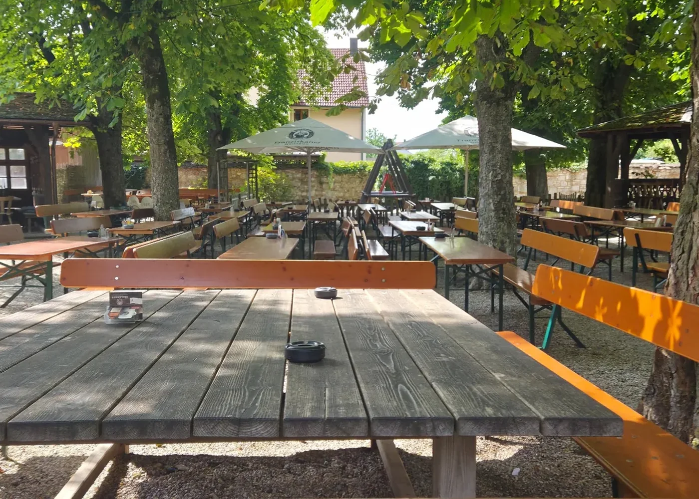 Impression aus dem Klosterbiergarten Biburg, Bild 1