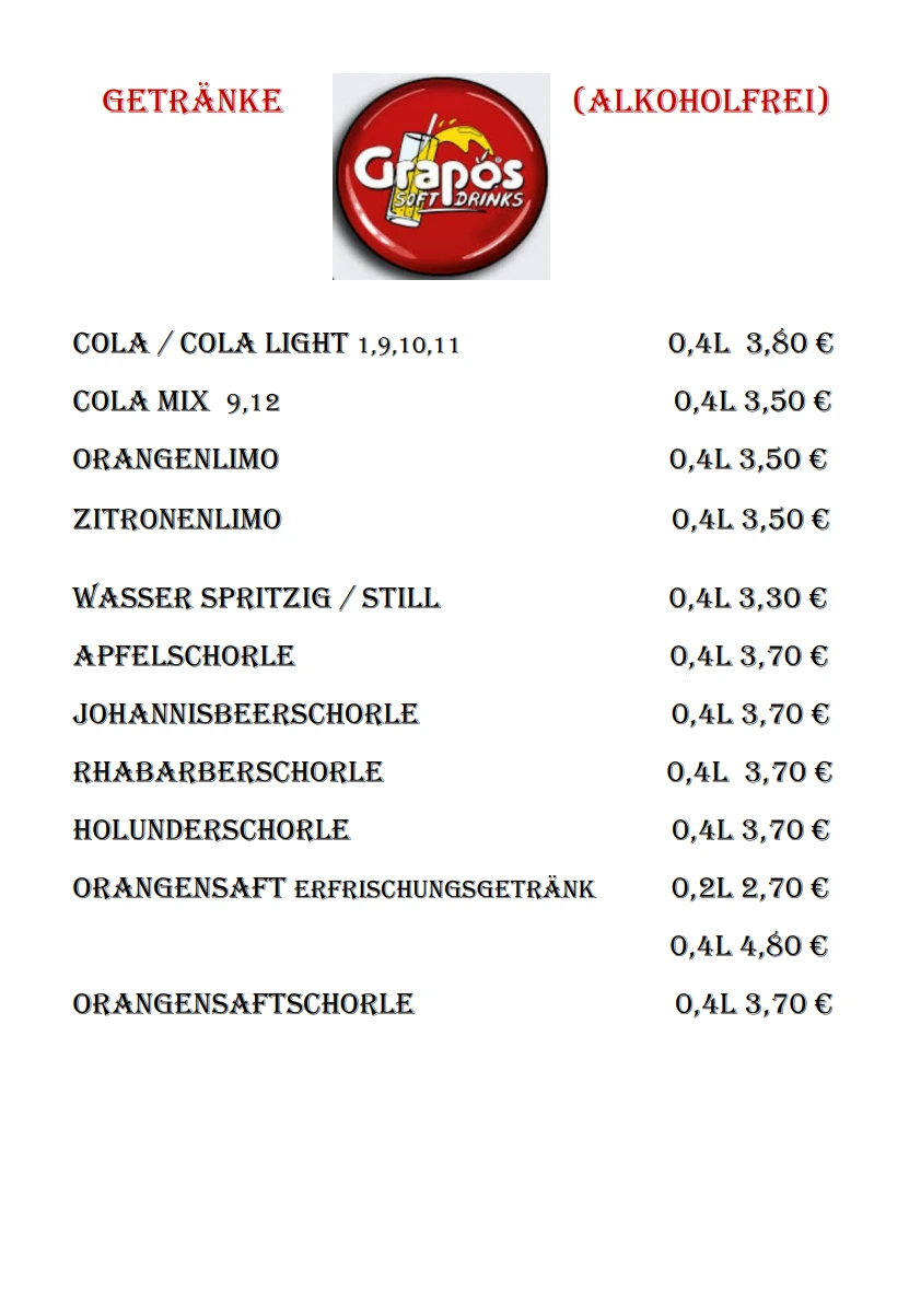 Café-Speisekarte Seite 7